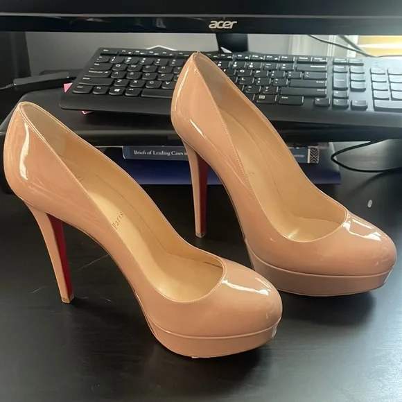 christian louboutin heels nude - Picture 2 of 4